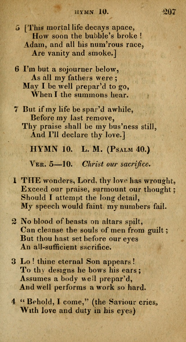 The Reformed Methodist Pocket Hymnal: Revised: collected from various authors. Designed for the worship of God in all Christian churches. page 207