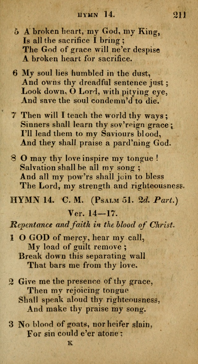 The Reformed Methodist Pocket Hymnal: Revised: collected from various authors. Designed for the worship of God in all Christian churches. page 211