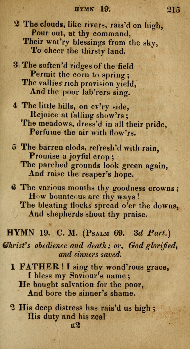 The Reformed Methodist Pocket Hymnal: Revised: collected from various authors. Designed for the worship of God in all Christian churches. page 215