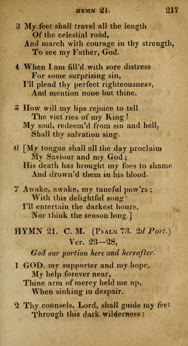 The Reformed Methodist Pocket Hymnal: Revised: collected from various authors. Designed for the worship of God in all Christian churches. page 217