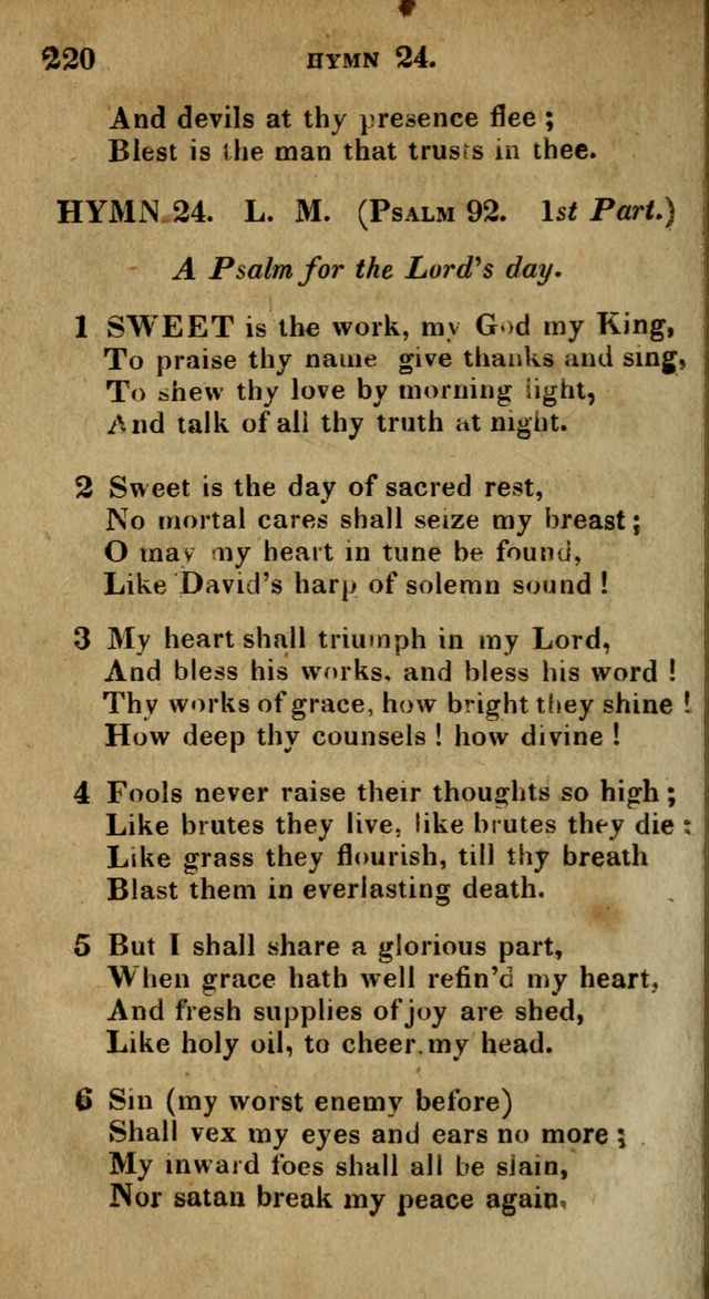The Reformed Methodist Pocket Hymnal: Revised: collected from various authors. Designed for the worship of God in all Christian churches. page 220