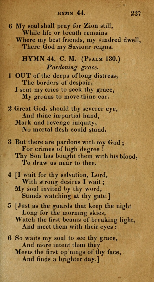 The Reformed Methodist Pocket Hymnal: Revised: collected from various authors. Designed for the worship of God in all Christian churches. page 237