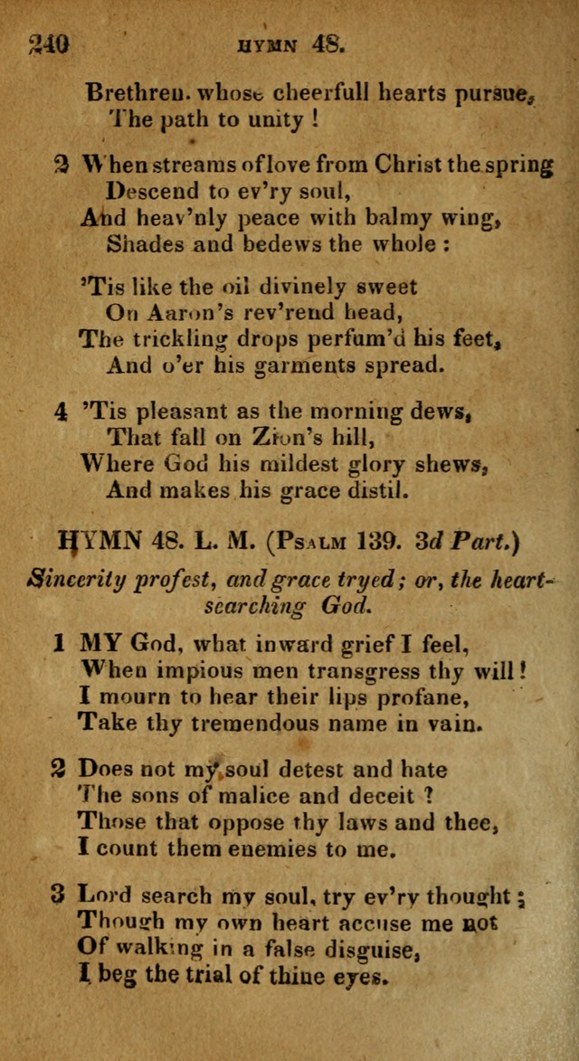 The Reformed Methodist Pocket Hymnal: Revised: collected from various authors. Designed for the worship of God in all Christian churches. page 240