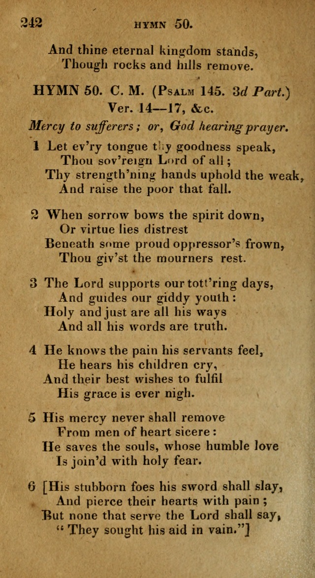 The Reformed Methodist Pocket Hymnal: Revised: collected from various authors. Designed for the worship of God in all Christian churches. page 242