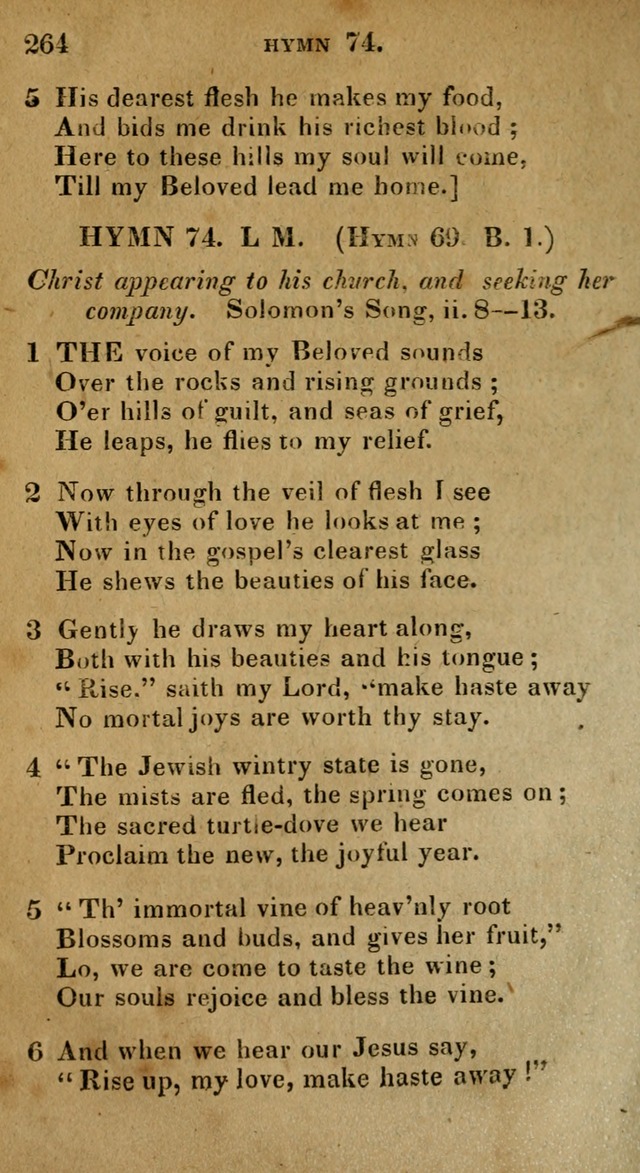 The Reformed Methodist Pocket Hymnal: Revised: collected from various authors. Designed for the worship of God in all Christian churches. page 264