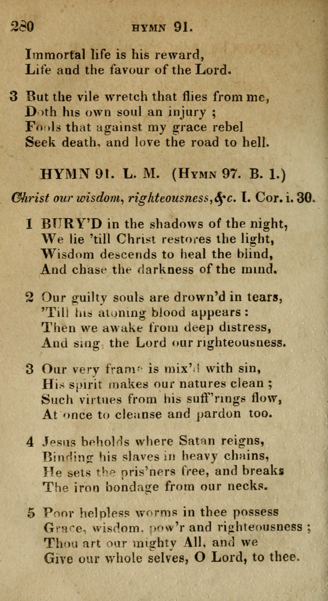 The Reformed Methodist Pocket Hymnal: Revised: collected from various authors. Designed for the worship of God in all Christian churches. page 280