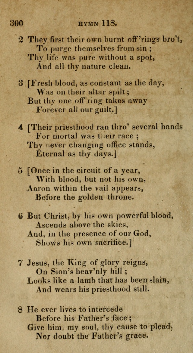 The Reformed Methodist Pocket Hymnal: Revised: collected from various authors. Designed for the worship of God in all Christian churches. page 300