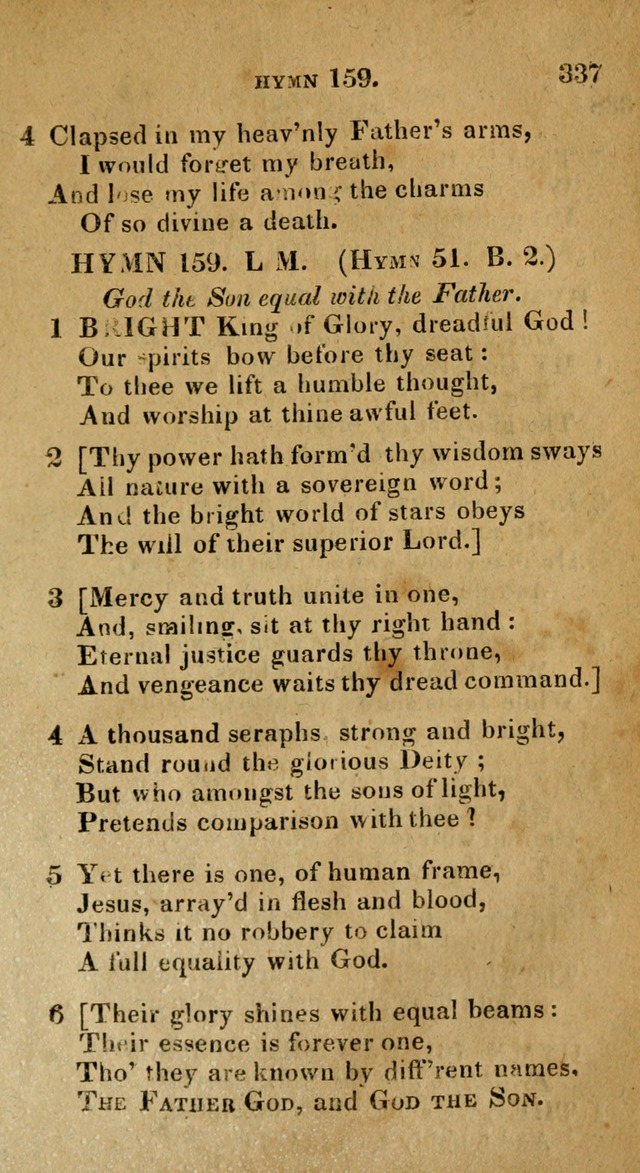 The Reformed Methodist Pocket Hymnal: Revised: collected from various authors. Designed for the worship of God in all Christian churches. page 337