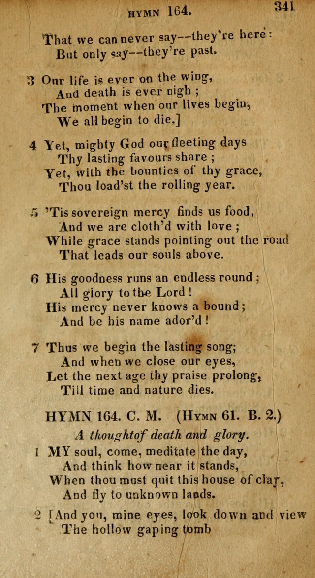 The Reformed Methodist Pocket Hymnal: Revised: collected from various authors. Designed for the worship of God in all Christian churches. page 341