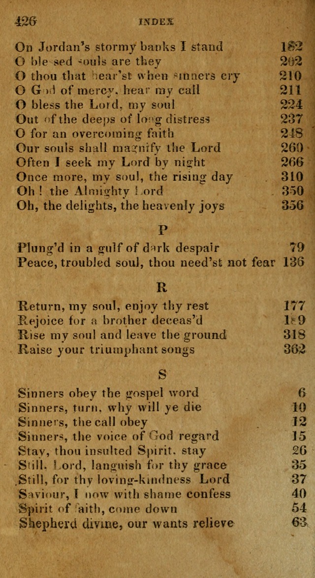The Reformed Methodist Pocket Hymnal: Revised: collected from various authors. Designed for the worship of God in all Christian churches. page 426