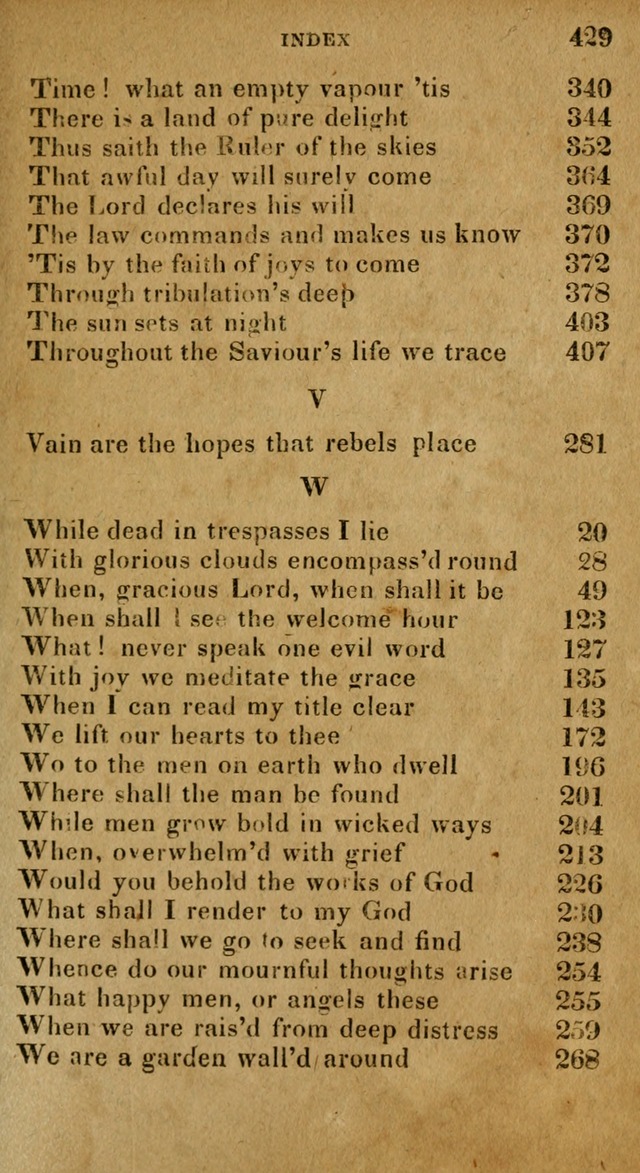 The Reformed Methodist Pocket Hymnal: Revised: collected from various authors. Designed for the worship of God in all Christian churches. page 429