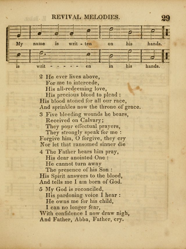 Revival Melodies, or Songs of Zion. page 29