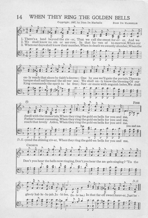 Reformed Press Hymnal: an all around hymn book which will meet the requirements of every meeting where Christians gather for praise page 13