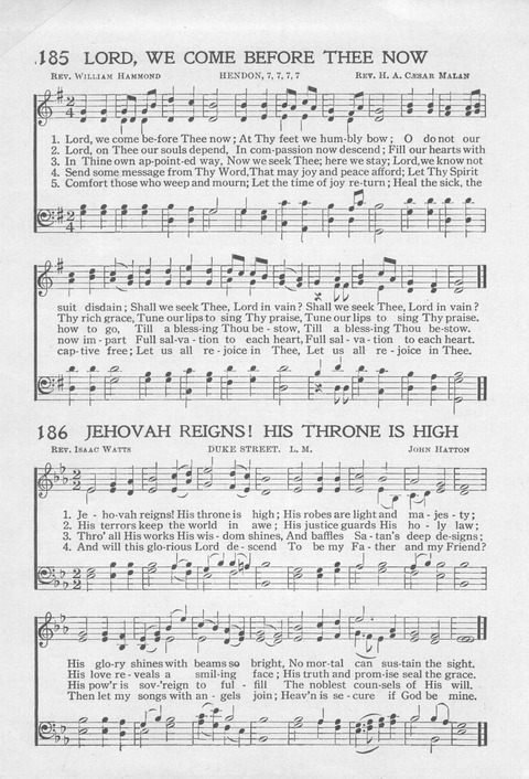 Reformed Press Hymnal: an all around hymn book which will meet the requirements of every meeting where Christians gather for praise page 159