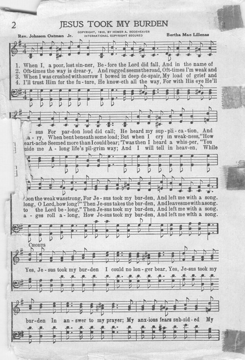Reformed Press Hymnal: an all around hymn book which will meet the requirements of every meeting where Christians gather for praise page 2