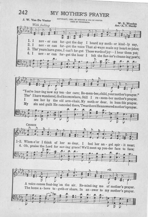 Reformed Press Hymnal: an all around hymn book which will meet the requirements of every meeting where Christians gather for praise page 206
