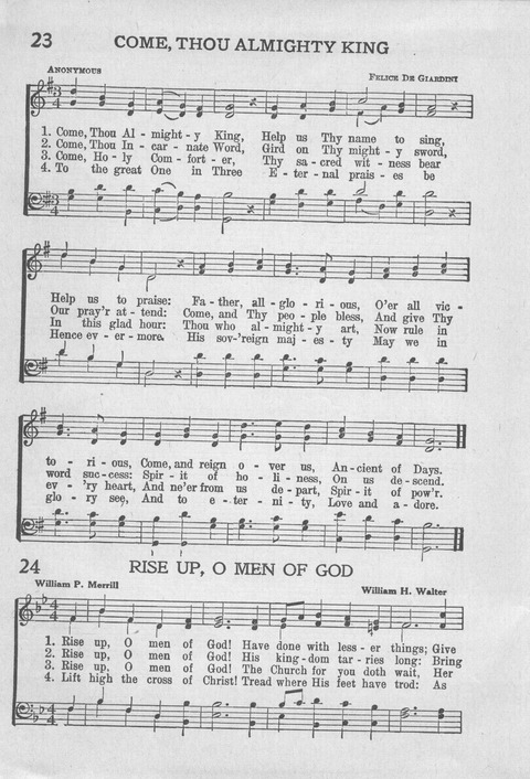 Reformed Press Hymnal: an all around hymn book which will meet the requirements of every meeting where Christians gather for praise page 22