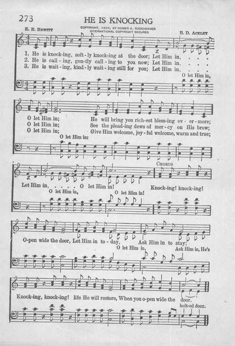 Reformed Press Hymnal: an all around hymn book which will meet the requirements of every meeting where Christians gather for praise page 231