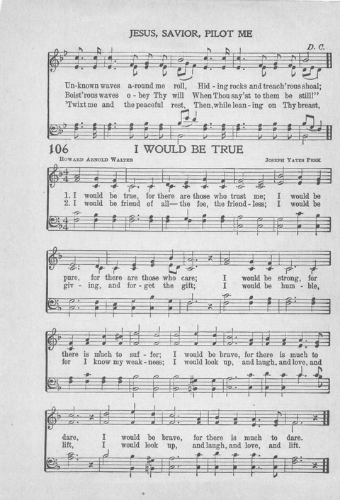 Reformed Press Hymnal: an all around hymn book which will meet the requirements of every meeting where Christians gather for praise page 84