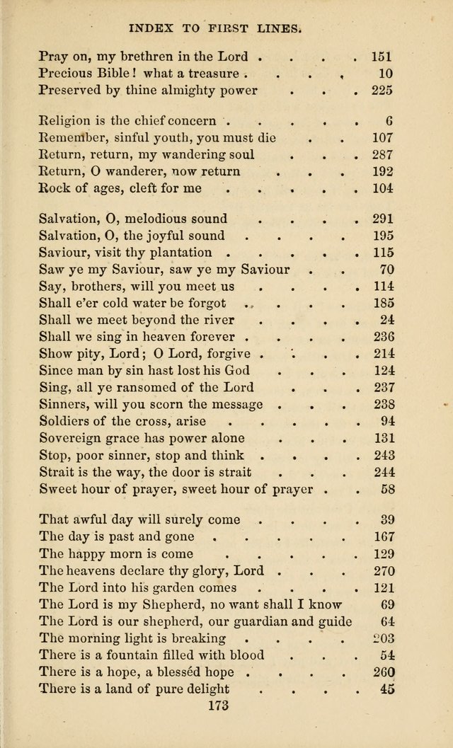 Revival Songs : a new collection of hymns and spiritual songs for closet and family worship, prayer, conference, revival and protracted meetings page 168