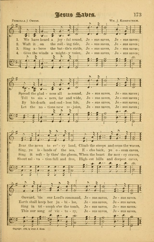 Radiant Songs: for use in meetings for Christian worship or work page 173
