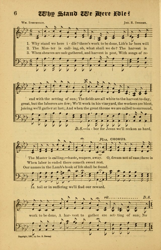 Radiant Songs: for use in meetings for Christian worship or work page 6