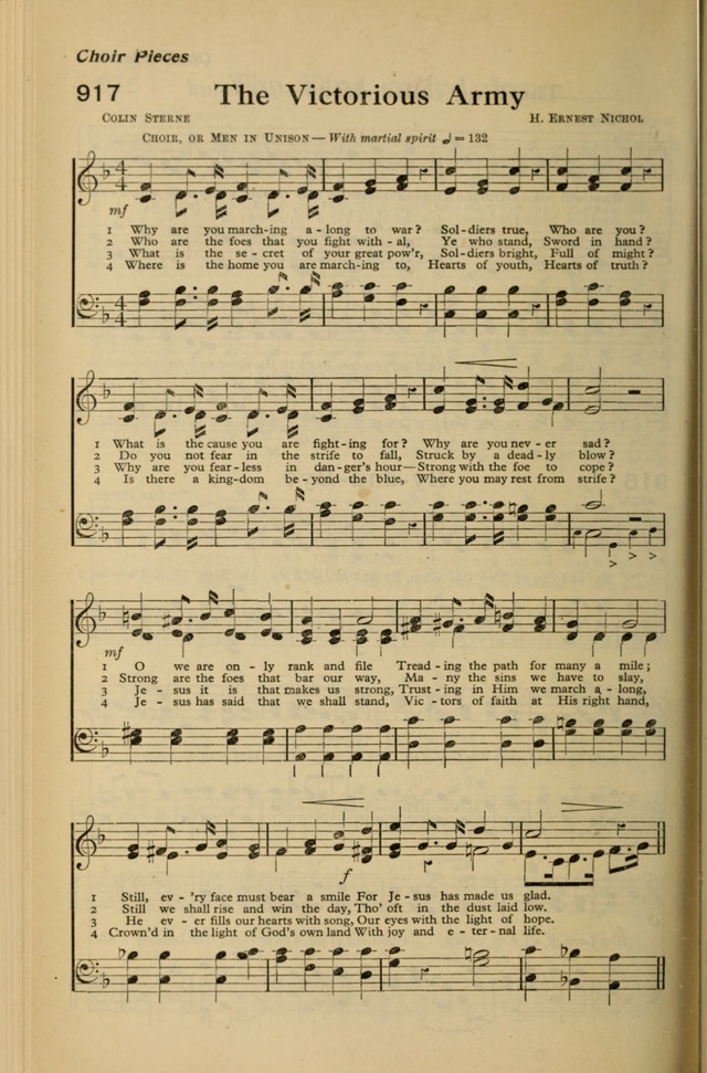 Redemption Songs: a choice collection of 1000 hymns and choruses for evangelistic meetings, solo singers, choirs and the home page 1122