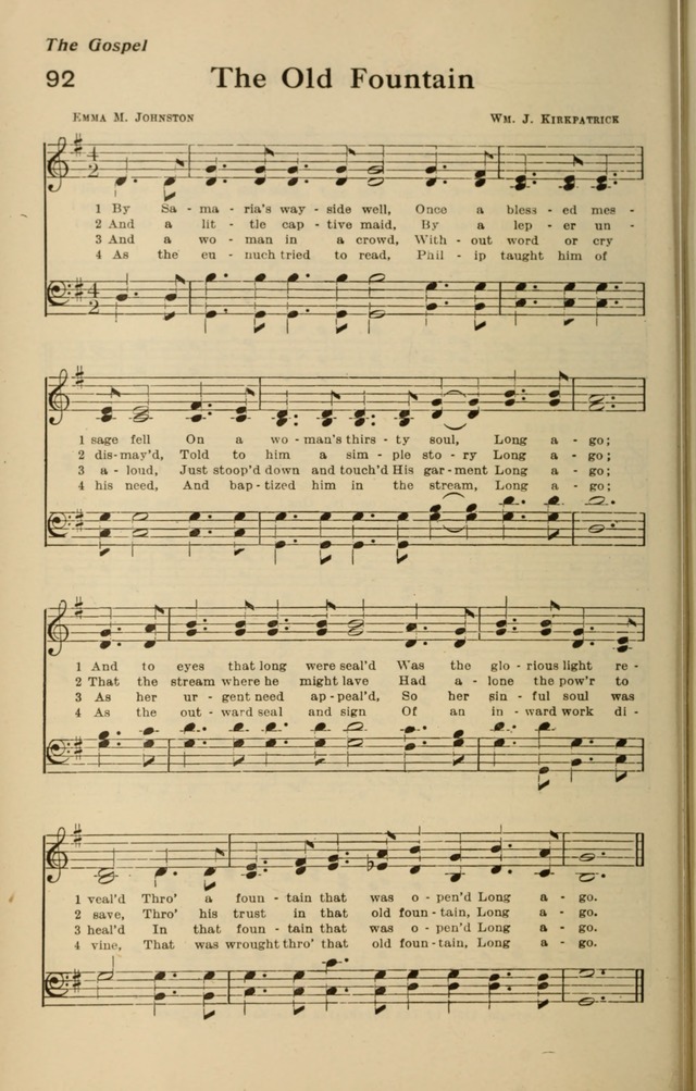 Redemption Songs: a choice collection of 1000 hymns and choruses for evangelistic meetings, solo singers, choirs and the home page 120