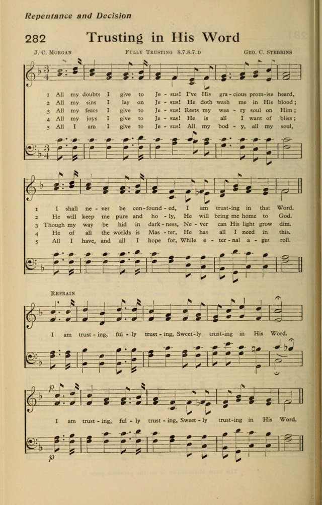 Redemption Songs: a choice collection of 1000 hymns and choruses for evangelistic meetings, solo singers, choirs and the home page 360