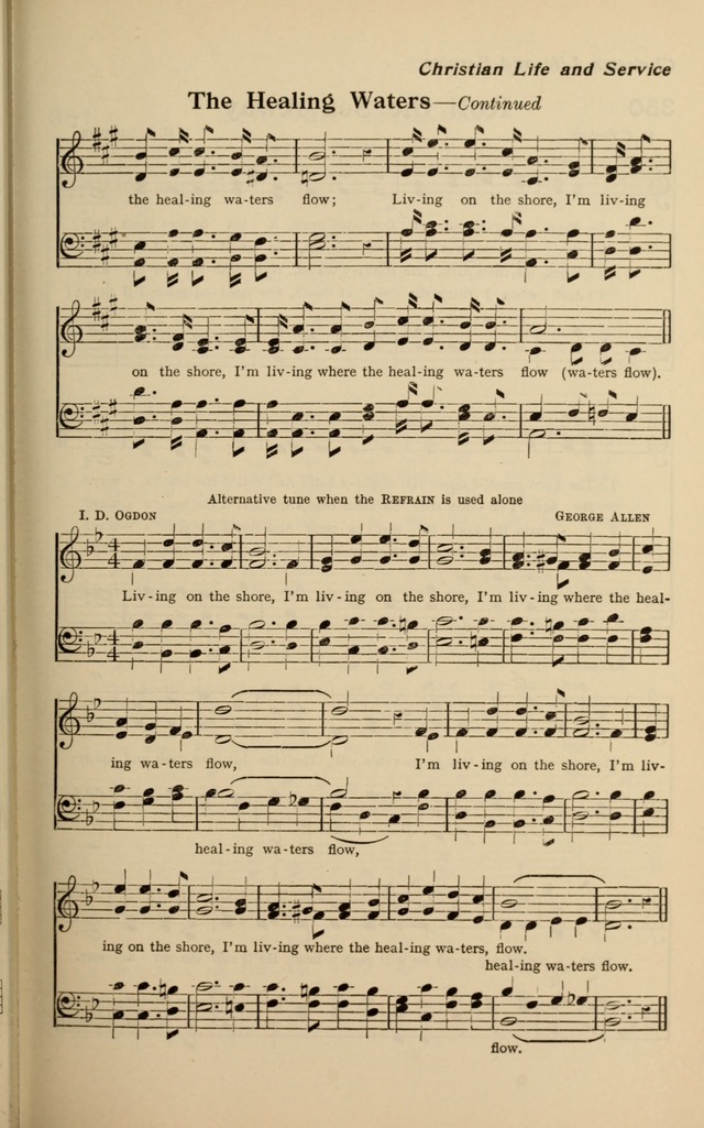 Redemption Songs: a choice collection of 1000 hymns and choruses for evangelistic meetings, solo singers, choirs and the home page 441