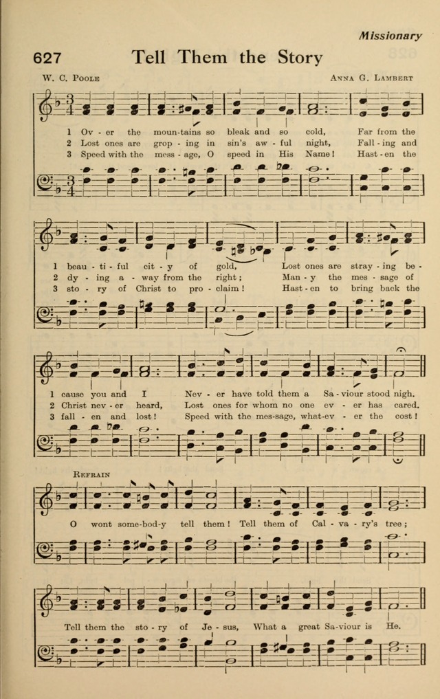 Redemption Songs: a choice collection of 1000 hymns and choruses for evangelistic meetings, solo singers, choirs and the home page 763