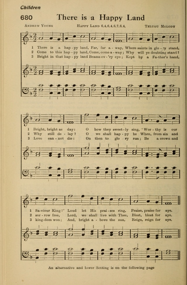 There is a happy land, Far, far away | Hymnary.org