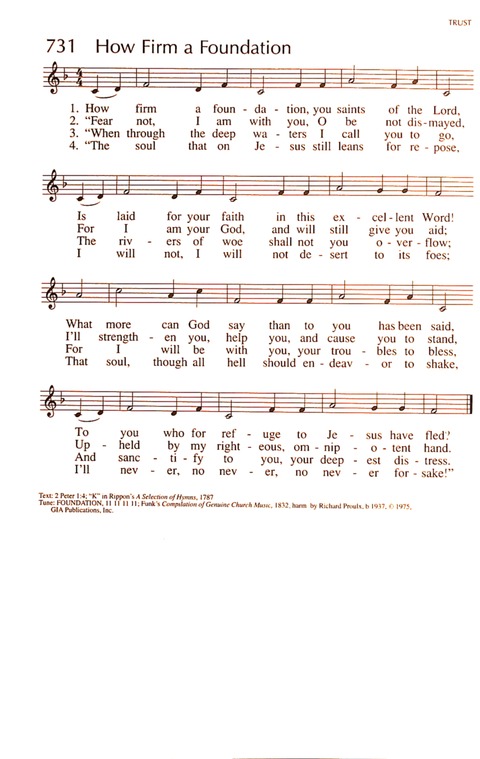 RitualSong: a hymnal and service book for Roman Catholics page 1001