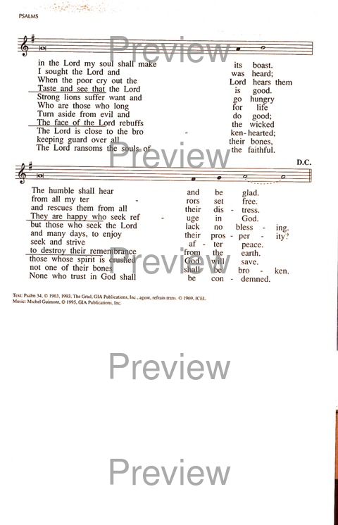 RitualSong: a hymnal and service book for Roman Catholics page 103