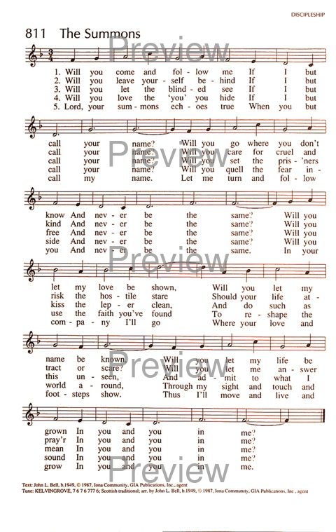 RitualSong: a hymnal and service book for Roman Catholics page 1118