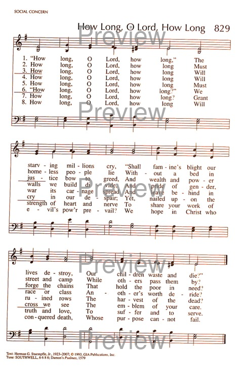 RitualSong: a hymnal and service book for Roman Catholics page 1143