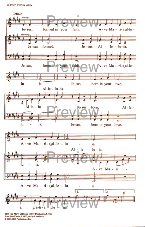 RitualSong: a hymnal and service book for Roman Catholics page 1237