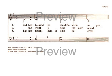 RitualSong: a hymnal and service book for Roman Catholics page 334
