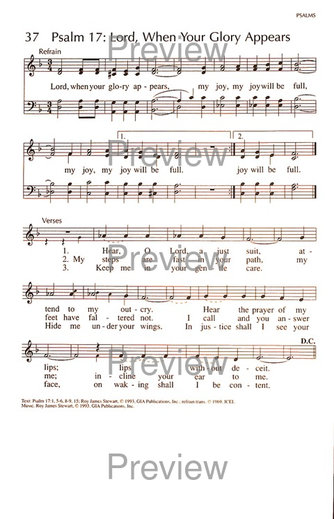 RitualSong: a hymnal and service book for Roman Catholics page 44