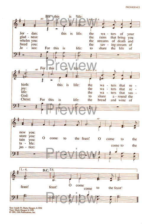 RitualSong: a hymnal and service book for Roman Catholics page 872
