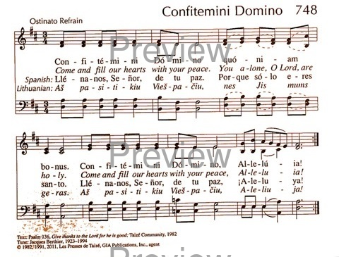 CONFITEMINI DOMINO | Hymnary.org