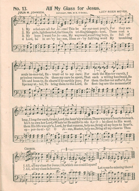 Revival Songs No. 2 page 13