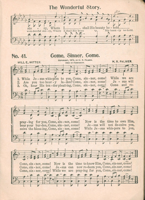 Revival Songs No. 2 page 41