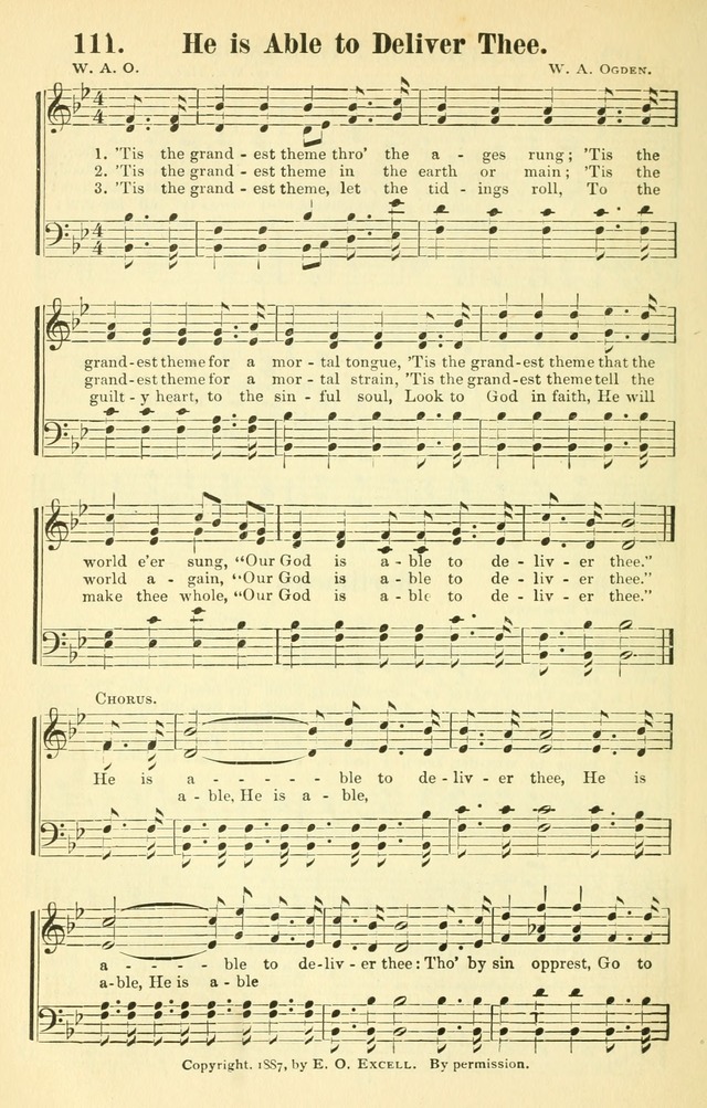 Rescue Songs: by one hundred popular composers and gifted song song writers: specially fitted for rescue missions and meetings, rescue workers and evangelists, and revival services page 115