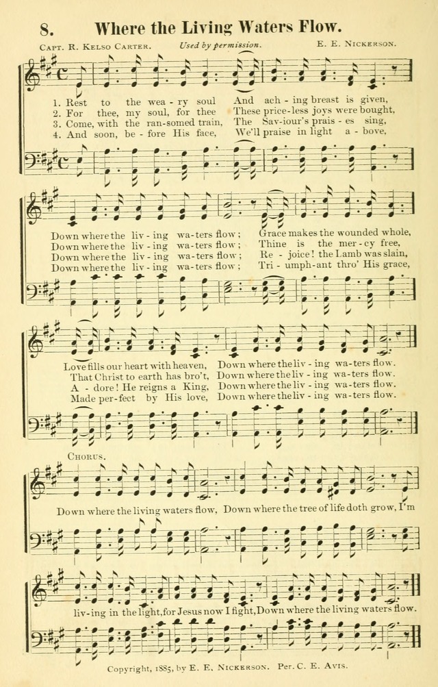 Rescue Songs: by one hundred popular composers and gifted song song writers: specially fitted for rescue missions and meetings, rescue workers and evangelists, and revival services page 13