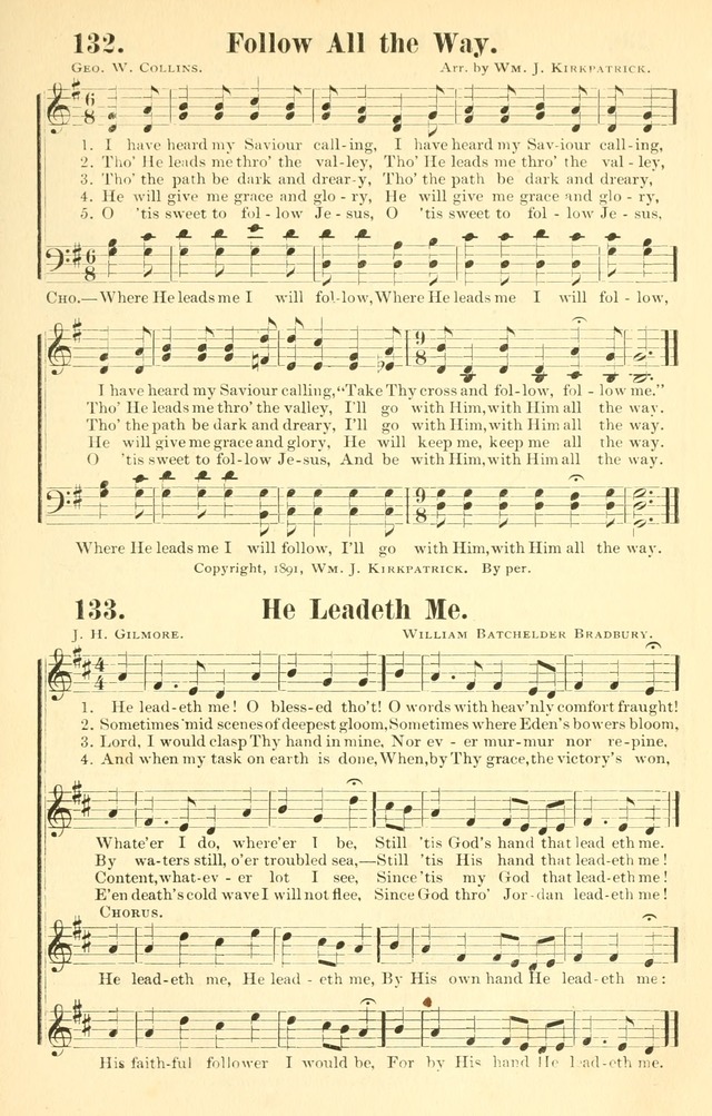 Rescue Songs: by one hundred popular composers and gifted song song writers: specially fitted for rescue missions and meetings, rescue workers and evangelists, and revival services page 132