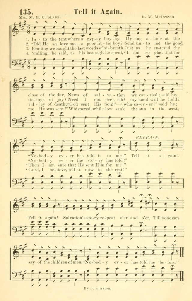 Rescue Songs: by one hundred popular composers and gifted song song writers: specially fitted for rescue missions and meetings, rescue workers and evangelists, and revival services page 134