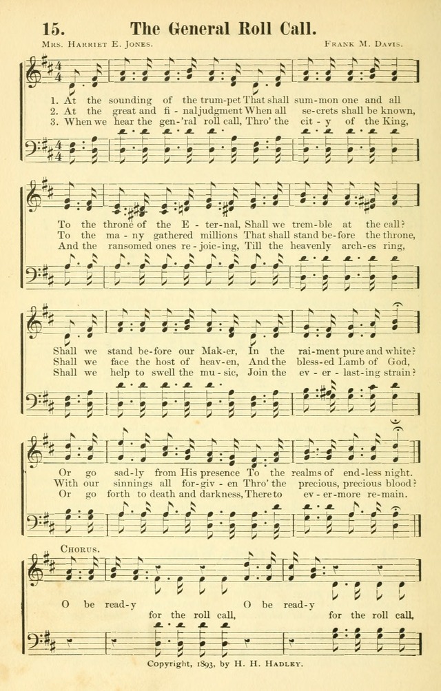 Rescue Songs: by one hundred popular composers and gifted song song writers: specially fitted for rescue missions and meetings, rescue workers and evangelists, and revival services page 19