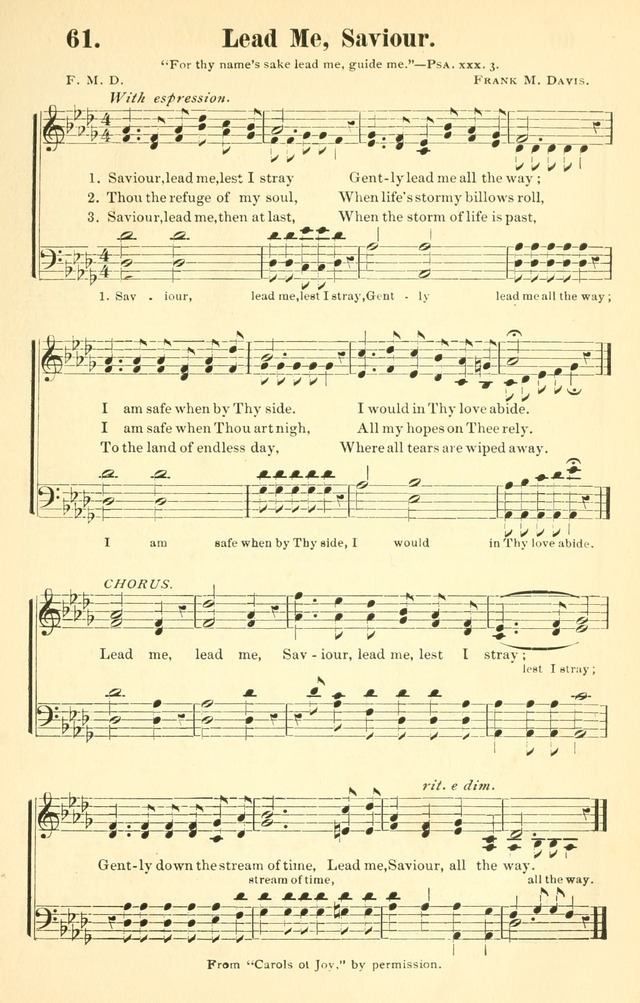 Rescue Songs: by one hundred popular composers and gifted song song writers: specially fitted for rescue missions and meetings, rescue workers and evangelists, and revival services page 64