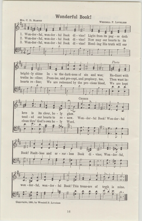 Radio Songs and Choruses of the Gospel No. 1 page 14